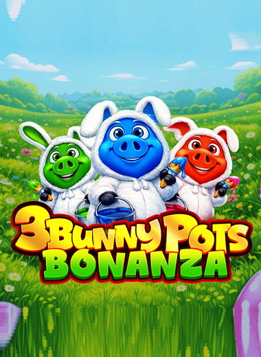 3 Bunny Pots Bonanza